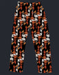 Godzilla Lounge Pants - Pumpkin Orange Variant