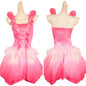 2005 Doll Fairytopia Elina Pink Dress Halloween Party Carnival Cosplay Costume