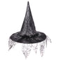 Mesh Witch Halloween Costume Hat