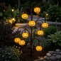 🎃 Halloween Solar Tree Stump Light – Cute Glowing Yard Decor & Pathway Lantern