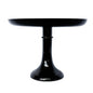 Black Glass Cake Stand