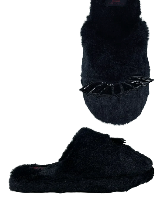 KREEPY KOZY BAT BLACK HOUSE SLIPPER