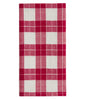 Annabelle Plaid Red Napkins