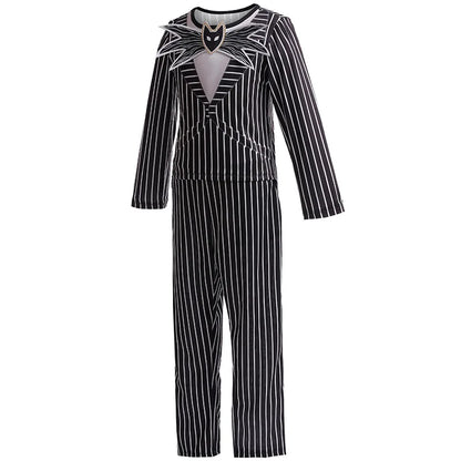 Striped Skeleton Gentleman Boys' Costume - Halloween Costume