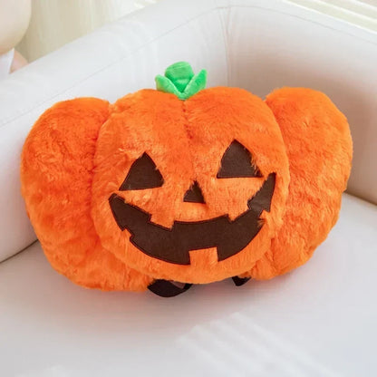 Adorable Pumpkin-Shaped Plush Backpack