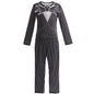 Striped Skeleton Gentleman Boys' Costume - Halloween Costume