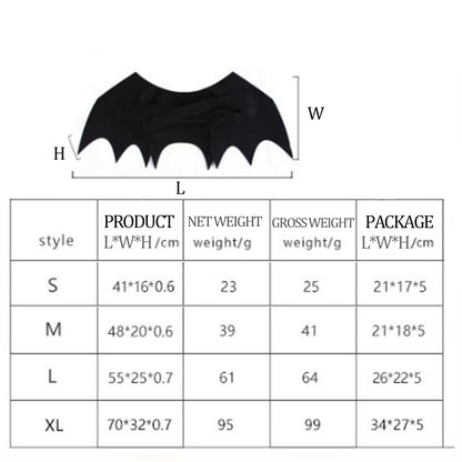 Bat Wing Cat & Small Dog Halloween Pet Costume