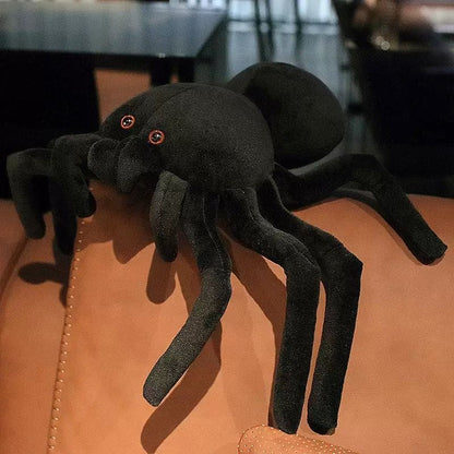 Black Gothic Spider Plush Toy