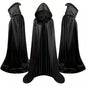 Halloween Costumes - Halloween Cape Cloak for Adults 59 Inch Gothic Death Costume Robe | Vampire Grim Reaper
