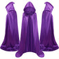 Halloween Costumes - Halloween Cape Cloak for Adults 59 Inch Gothic Death Costume Robe | Vampire Grim Reaper