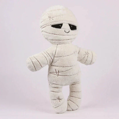 Chilling Skeleton and Mysterious Mummy Halloween Plush Toys