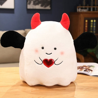 Charming Angel & Mischievous Devil Ghost Plushies