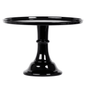 Large Ink Black Melamine Cake Stand