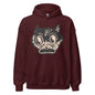 Funky Cat Face Pullover Hoodie